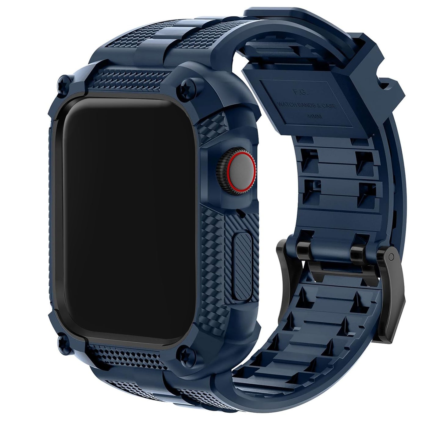 Wristitani Compatible with Apple Watch Band with Shockproof Rugged Case 40mm 41mm 42mm 44mm 45mm 46mm 49mm for iWatch Ultra3/2/1 Se3/2/1 Series 11/10/9/8/7/6/5/4, Durable TPU Sport Strap